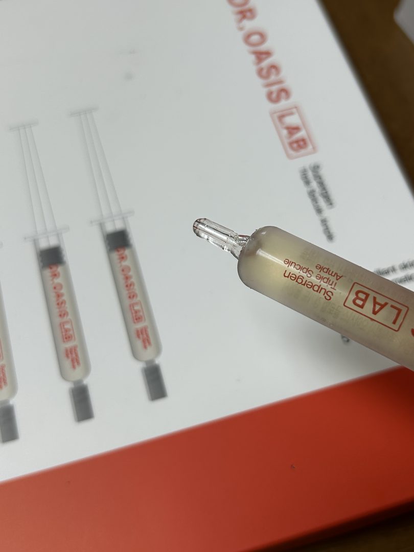 Customer photo of Dr. Oasis Lab Supergen Triple Spicule Ampoule