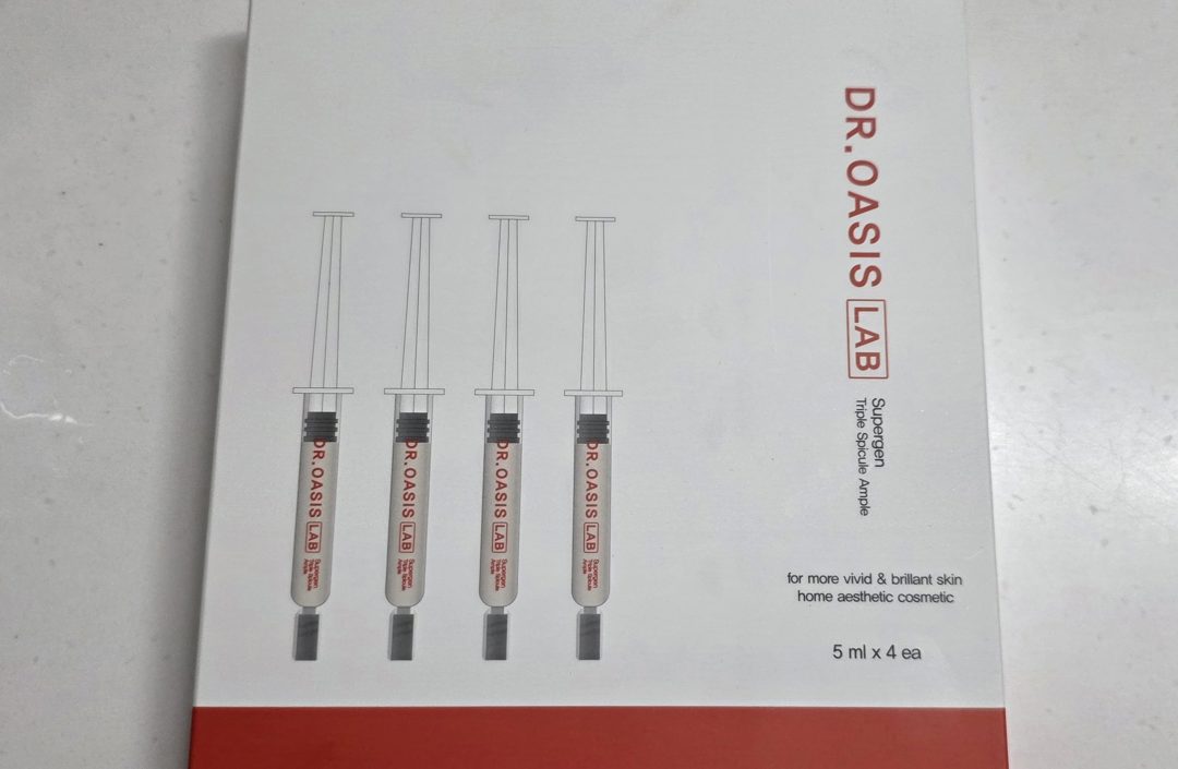 Customer photo of Dr. Oasis Lab Supergen Triple Spicule Ampoule