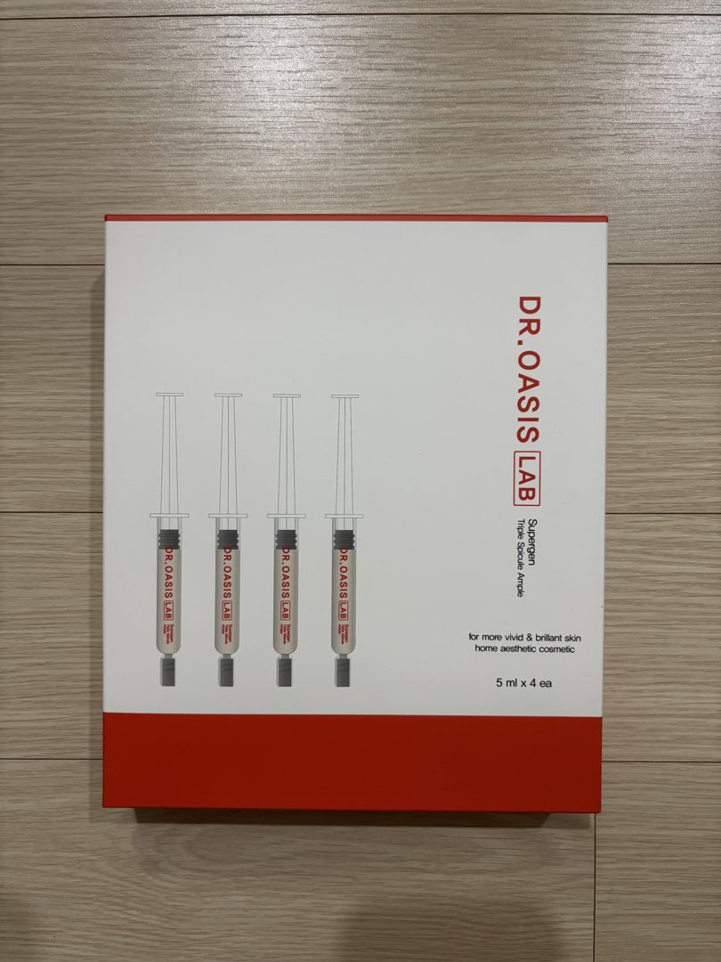 Customer photo of Dr. Oasis Lab Supergen Triple Spicule Ampoule