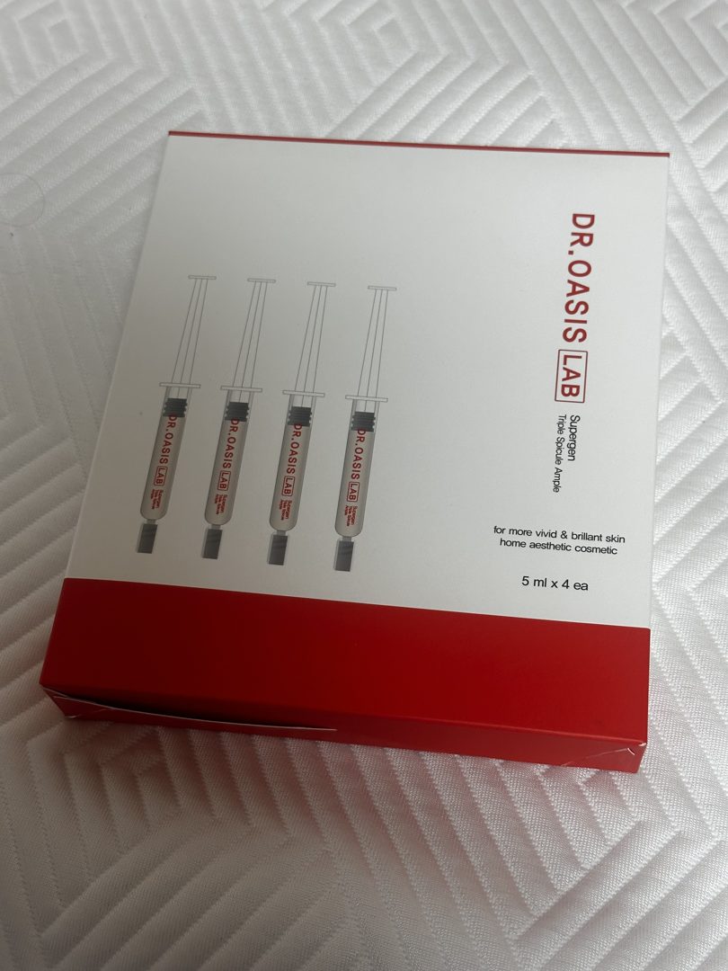 Customer photo of Dr. Oasis Lab Supergen Triple Spicule Ampoule
