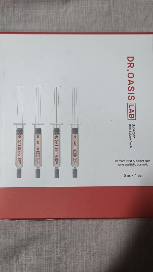 Customer photo of Dr. Oasis Lab Supergen Triple Spicule Ampoule