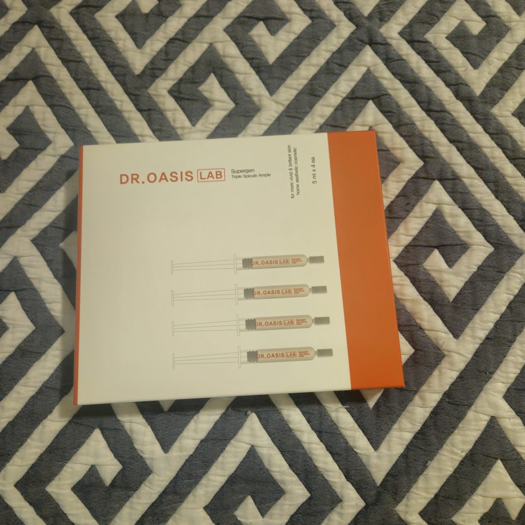 Customer photo of Dr. Oasis Lab Supergen Triple Spicule Ampoule