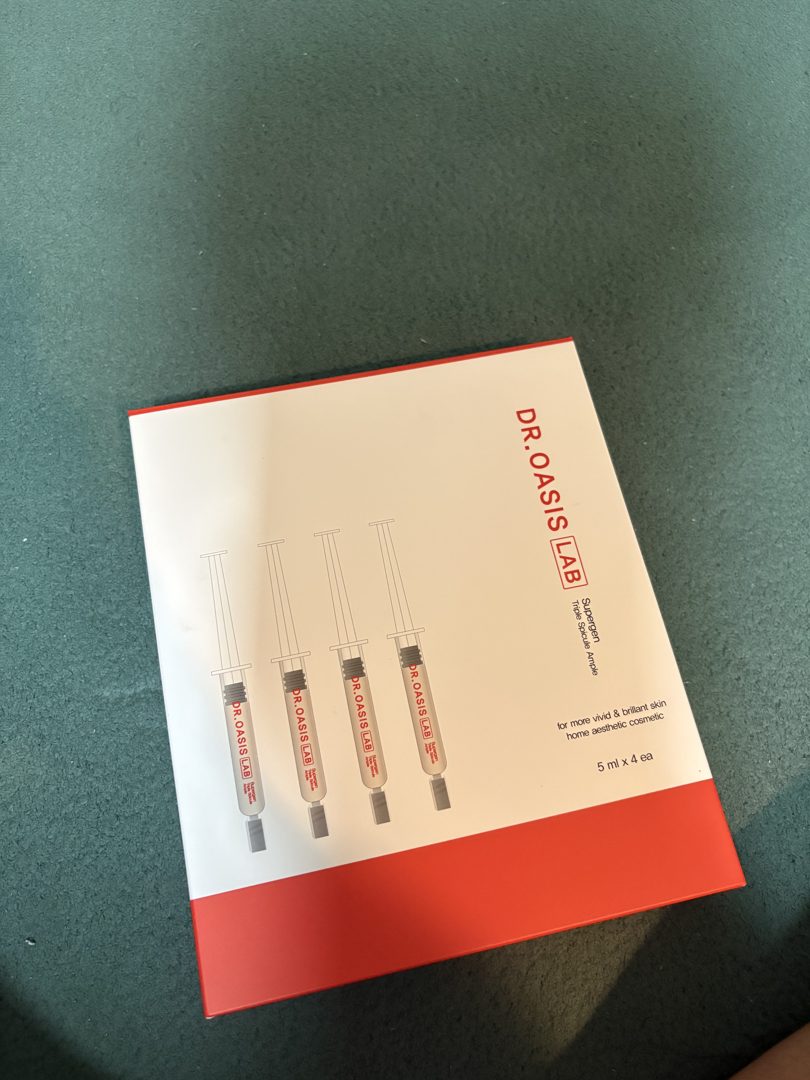Customer photo of Dr. Oasis Lab Supergen Triple Spicule Ampoule