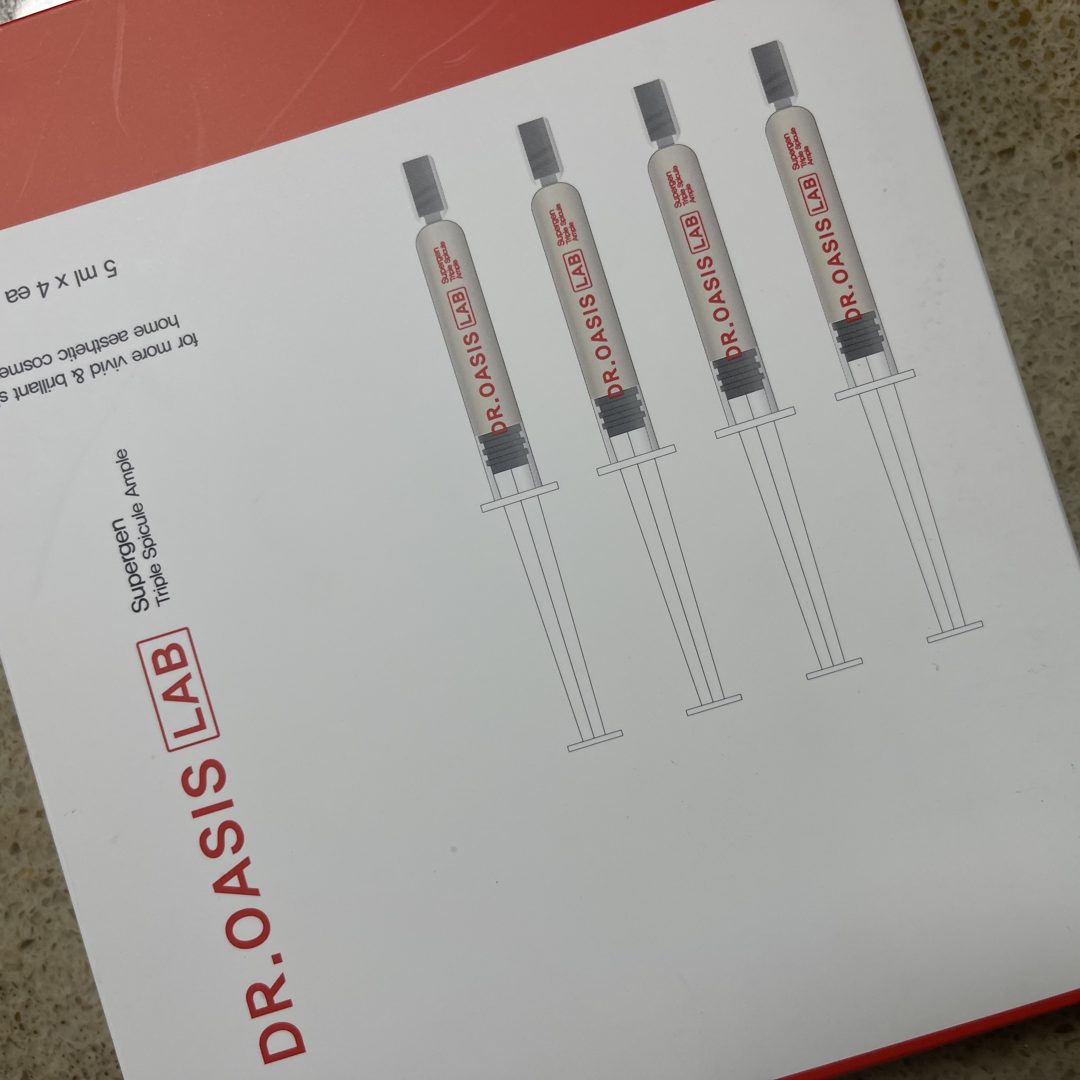 Customer photo of Dr. Oasis Lab Supergen Triple Spicule Ampoule