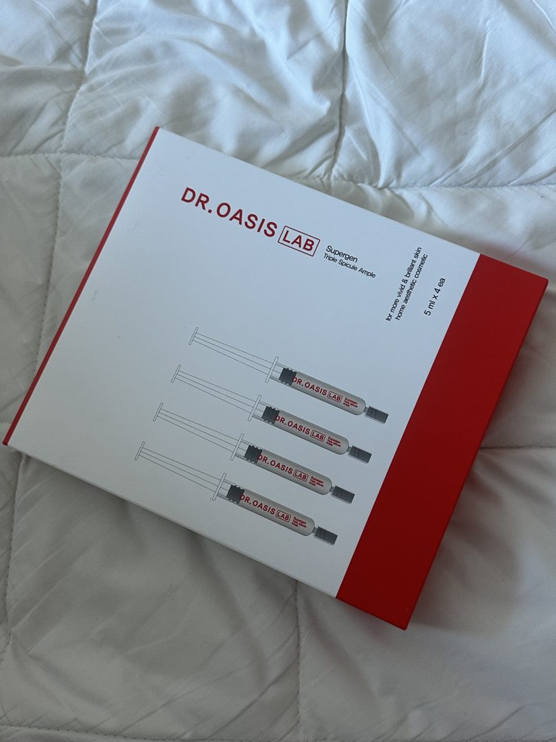 Customer photo of Dr. Oasis Lab Supergen Triple Spicule Ampoule