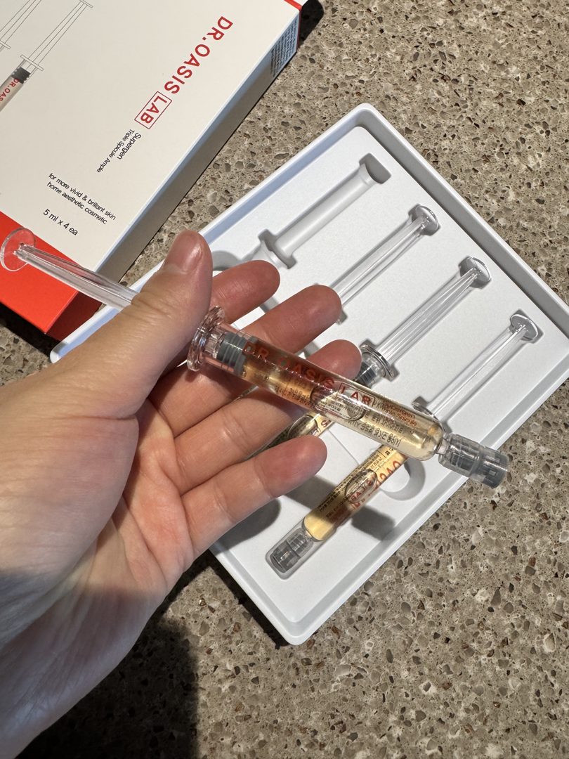 Customer photo of Dr. Oasis Lab Supergen Triple Spicule Ampoule
