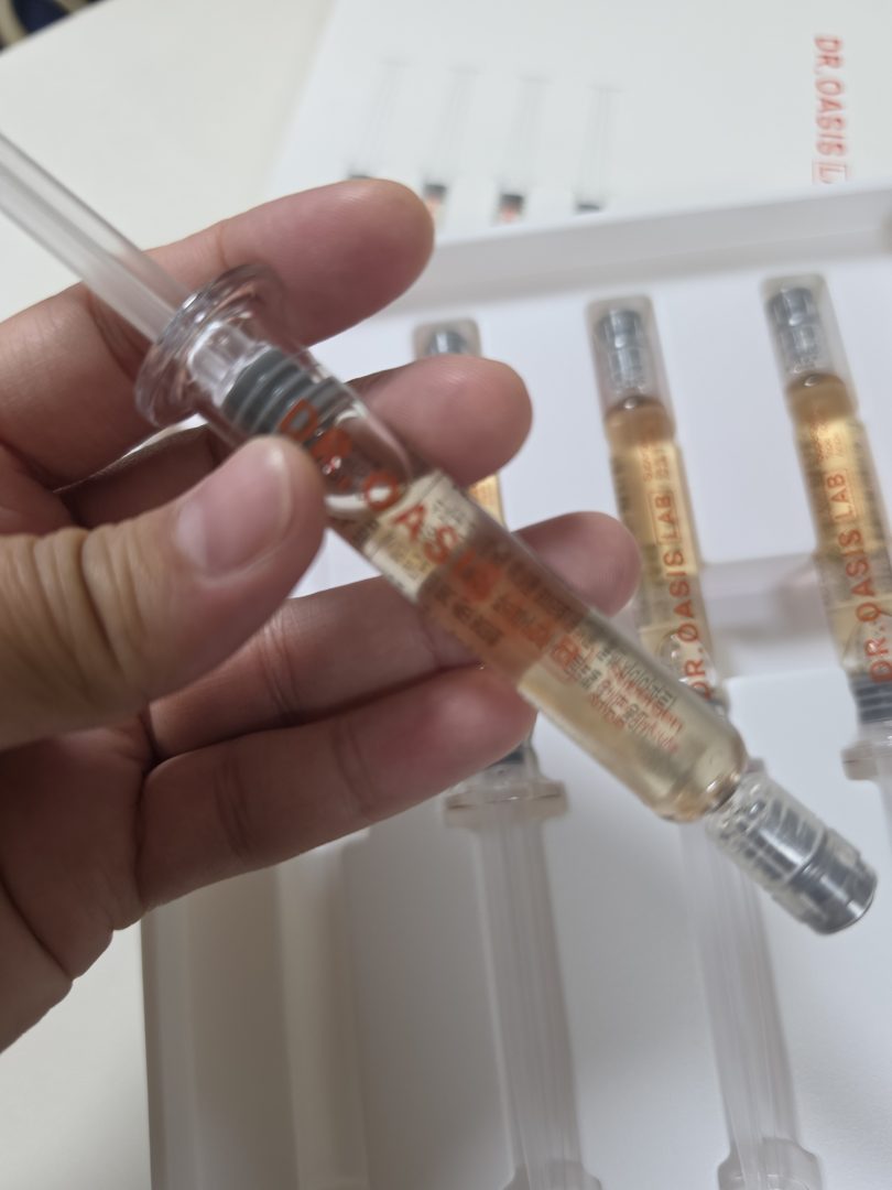 Customer photo of Dr. Oasis Lab Supergen Triple Spicule Ampoule