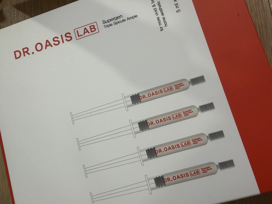Customer photo of Dr. Oasis Lab Supergen Triple Spicule Ampoule