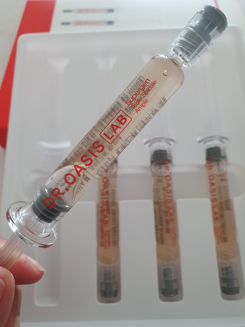 Customer photo of Dr. Oasis Lab Supergen Triple Spicule Ampoule
