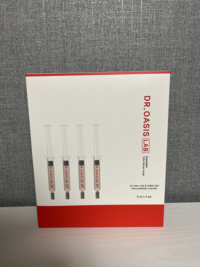 Customer photo of Dr. Oasis Lab Supergen Triple Spicule Ampoule