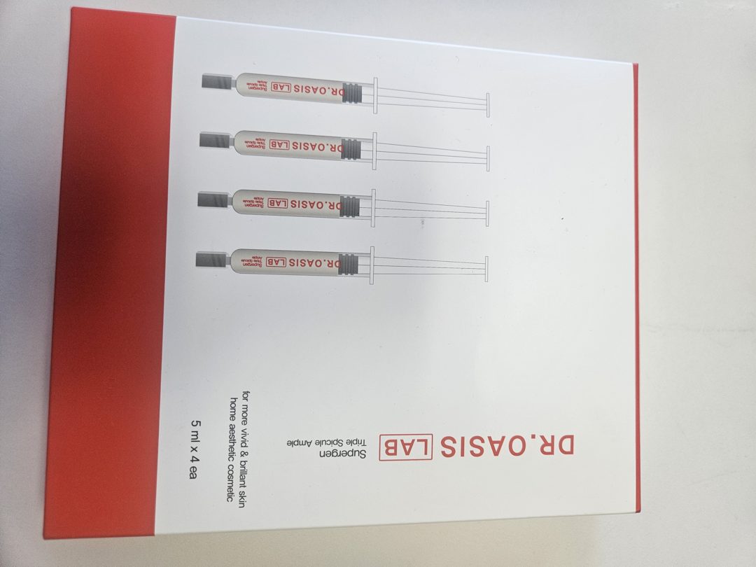 Customer photo of Dr. Oasis Lab Supergen Triple Spicule Ampoule