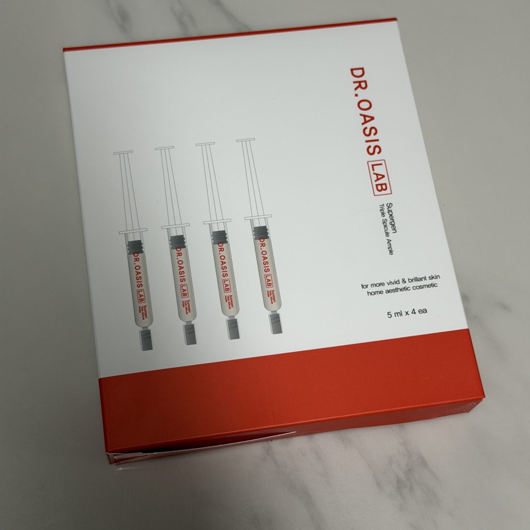 Customer photo of Dr. Oasis Lab Supergen Triple Spicule Ampoule
