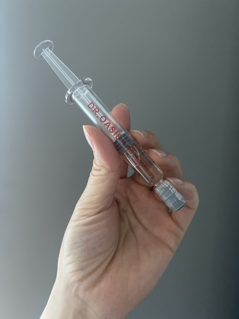 Customer photo of Dr. Oasis Lab Supergen Triple Spicule Ampoule