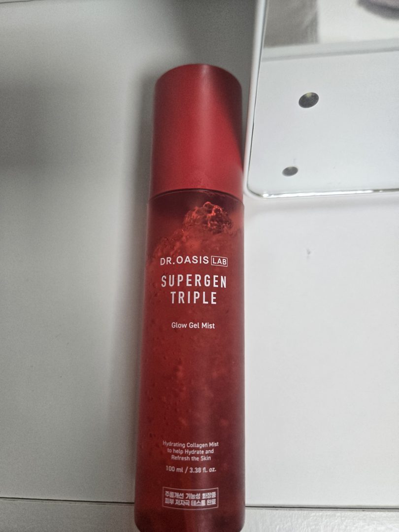 Customer photo of Dr. Oasis Lab Supergen Triple Glow Gel Mist